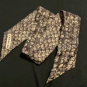 Coach pony scarf